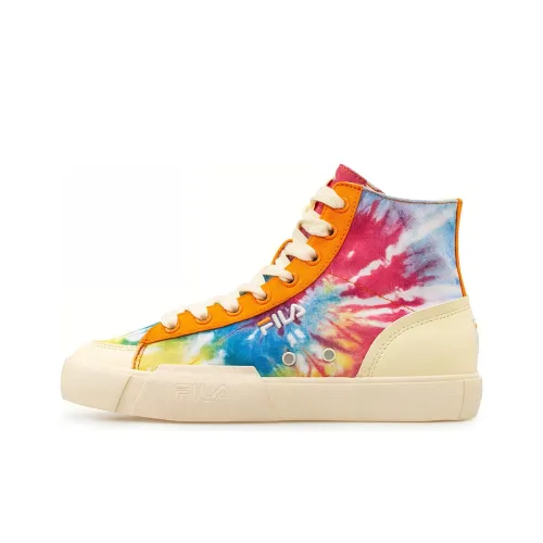 FILA FUSION Block High Топ Скейтборд Кроссовки Женские Многоцветные
