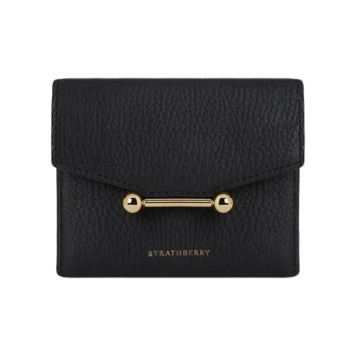 Strathberry Телячья кожа Кошелек Женские Черный