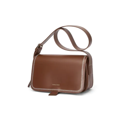 CORALDAISY Сумка через плечо из синтетической кожи женская мокко