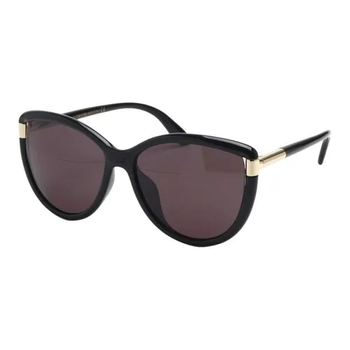 TOM FORD Ацетат Титан Никель Кошачий глаз Солнцезащитные очки Мужской Черный