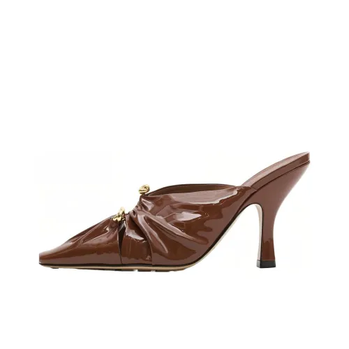 Bottega Veneta Домашние тапочки Женские Коричневый