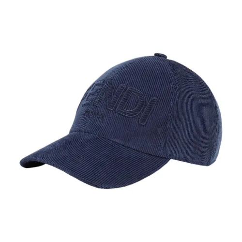 FENDI Эластан Кепки Женские Blue