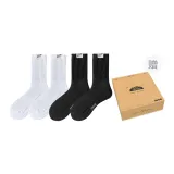 2 Отбеленный + 2 Черный [Махровая подошва]