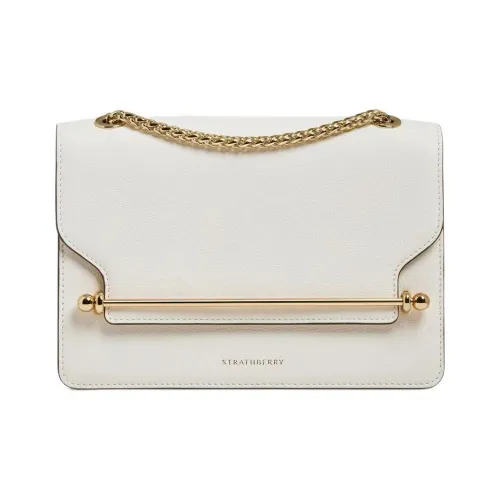 Strathberry Smooth Calfskin Сумка через плечо Женская Белая