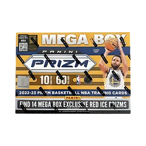 PANINI 2022 23 PANINI PRIZM MEGA Красный Crushed Ледяной Баскетбольные Спортивные Карты 1 Коробка Включено