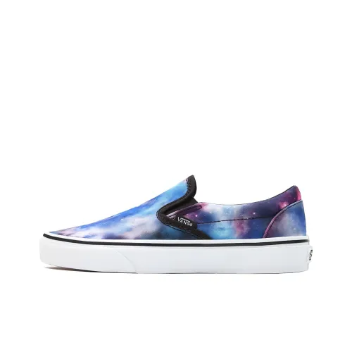 Vans Slip On Series Galaxy Classic Low Top Скейтборд Кроссовки Unisex Dreamy Starry Blue