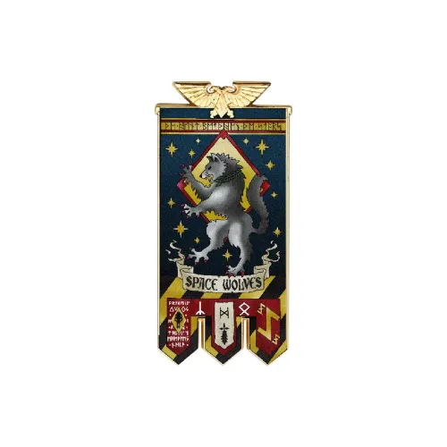 STARFORGED Космос Волк BATTLE Company Флаг Магниты аниме-тематики