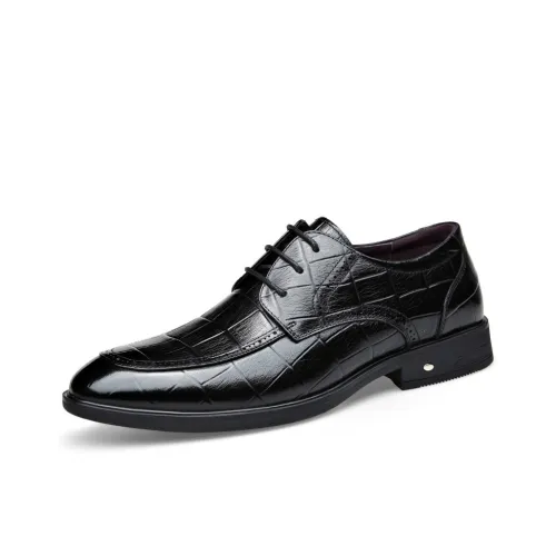 LAORENTOU Повседневные кожаные туфли с низким верхом мужские