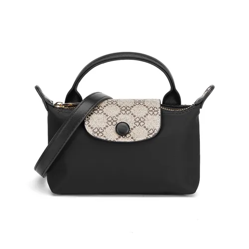 CORALDAISY Синтетическая кожа Сумка через плечо Одно плечо Обычная Женская Элегантная Черная