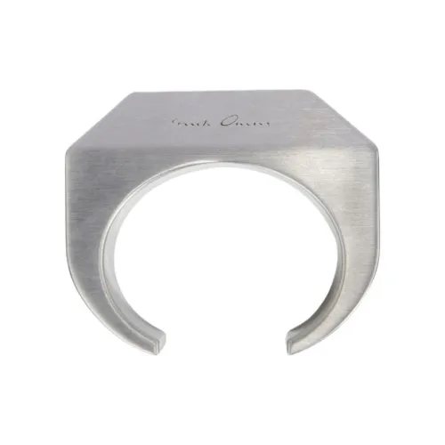 RICK OWENS совместный бренд RO Латунь Браслеты Мужской Серебряный