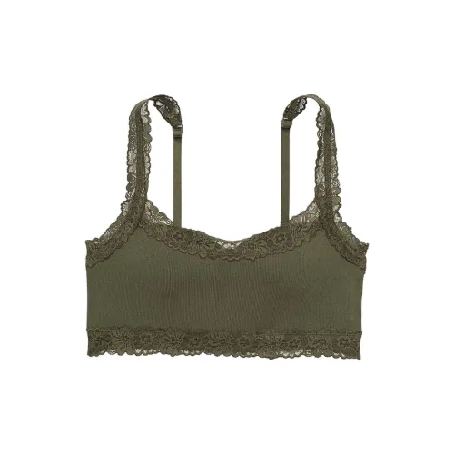 Victoria's Secret Розовый Бюстгальтер Женские Армейский зеленый