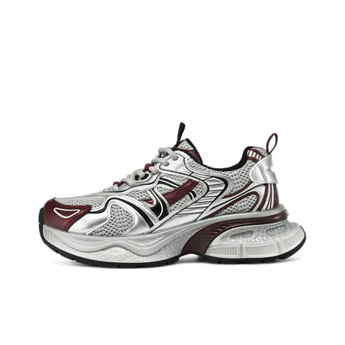 BOERDIQI Дышащий Легкий Увеличение Высоты Низкий Топ Толстая Подошва Женские Кроссовки