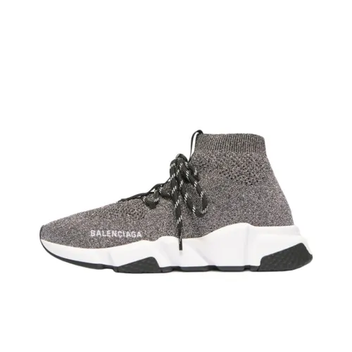 Balenciaga Speed Кружево Вверх Высокие Кеды Повседневная Обувь Женская