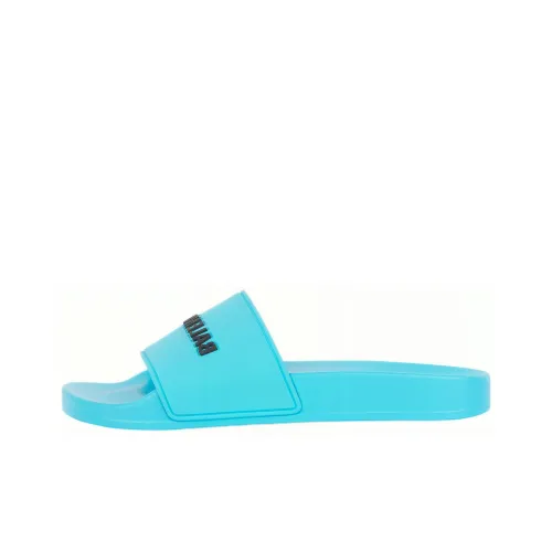 Balenciaga Pool Slide Тихий Слипоны Женские Индиго