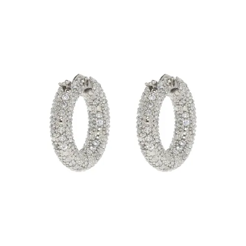 JIL SANDER Циркон Серьги Женское Серебро