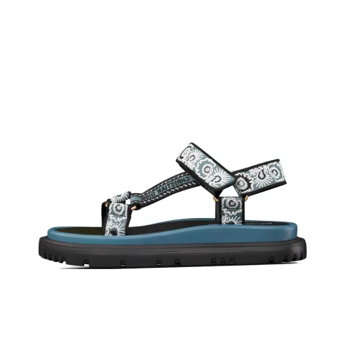DIOR Dway Пляжные сандалии Синие Женские