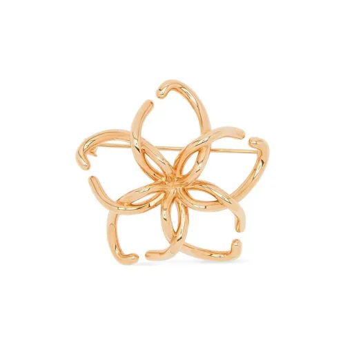 Оскар де ла Рента Латунь Броши Женские Золото