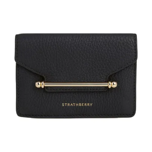 Strathberry Телячья кожа Кошелек Женские Черный