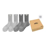 2 Светло-серый + 2 Темно-серый [Махровая подошва]