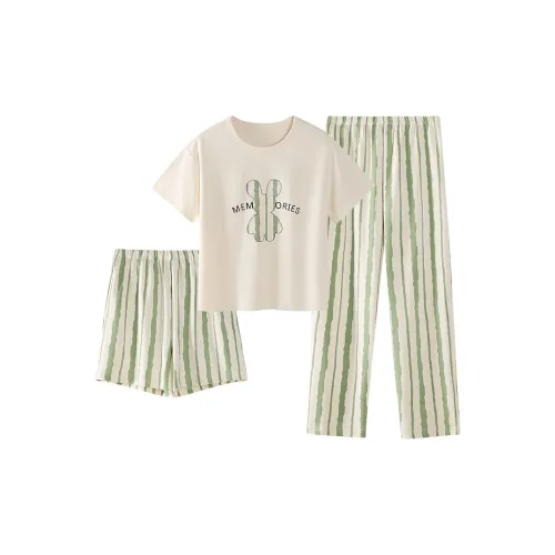 The Story Of The Flower Season Пижамный комплект женский абрикосовый