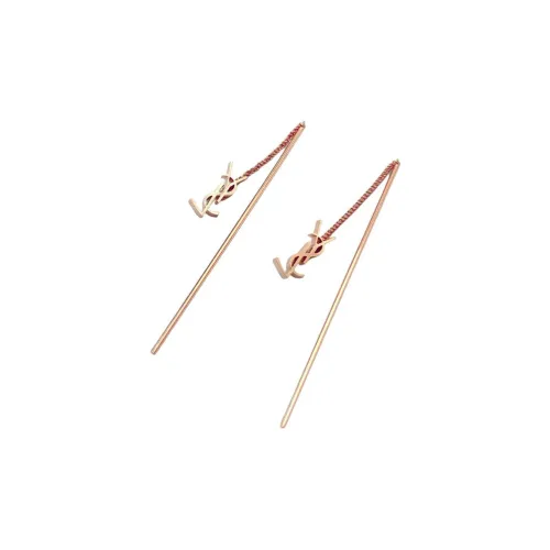 SAINT LAURENT Серьги-подвески Женские Розовое золото