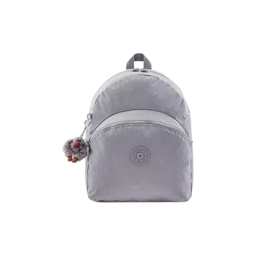 Kipling Полиамид и Нейлон Рюкзак Большой Унисекс Голубой Серый