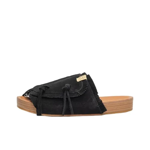 Visvim Слипоны Черные Унисекс