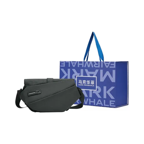FAIRWHALE Ткань Sling Сумка Сумка через плечо Курьерская сумка Сумка на плечо Мужская Светлая Фотиния Серый Темная Фотиния Серый