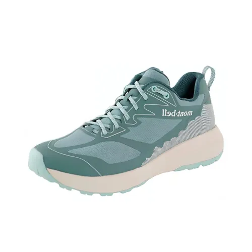 MONTBELL Trail Hopper противоскользящий устойчивый к истиранию низкий топ повседневная обувь женский светло-синий