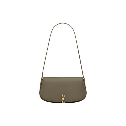 SAINT LAURENT Сумка из коровьей кожи сумка через плечо женская темно-мускусный цвет
