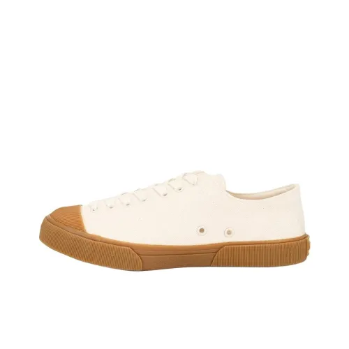 GANNI Low-Top Canvas Shoes White Women's