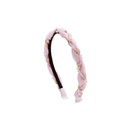 ROYALSASA Шифон Искусственный кристалл Сплав Низ Clamp Ободок Женские