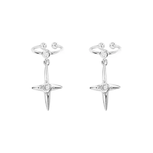 MIDNIGHT MOMENT Сплав Нижняя заколка Серьги On Женские