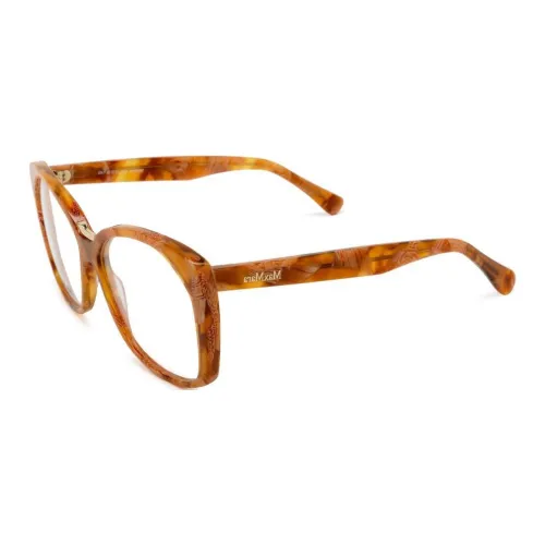 MaxMara Ацетат Нерегулярная форма Оправы для очков Женские Черепаховый