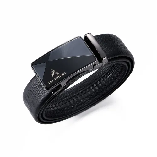 POLOMEISDO Телесная коровья кожа Boyfriend Husband Практичный для отца Кожаные ремни Мужской 3,5 см