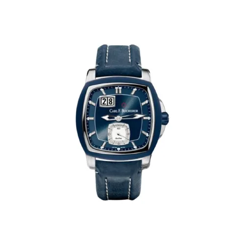 Carl F.Bucherer Автоматический Механический Movement Женские Часы PATRAVI Collection 38,54mm*39,25mm*12,9mm Синие