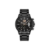 Стальной браслет, черного цвета