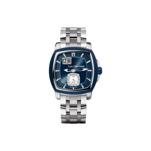 Carl F.Bucherer Автоматический Механический Movement Женские Часы PATRAVI Collection 38,54mm*39,25mm*12,9mm Синий