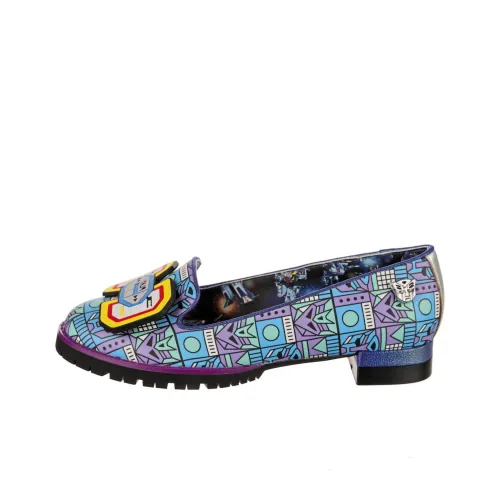 IRREGULAR CHOICE Женские повседневные туфли синего-фиолетового цвета Женские
