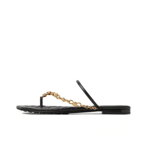 Bottega Veneta Шлепанцы Женские Черные