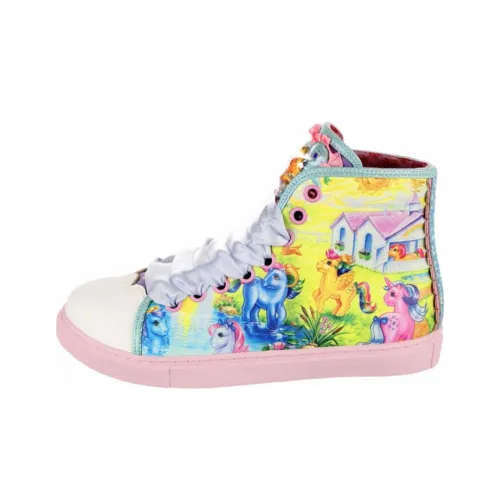 IRREGULAR CHOICE Кэжуал Высокий Топ Желтый Женский