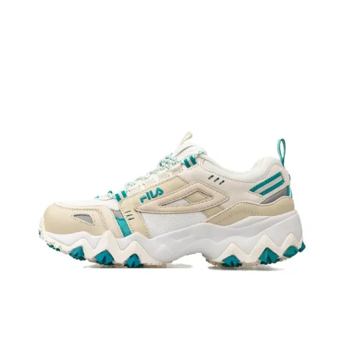 FILA FUSION Fellow Дышащий Низкий Топ Повседневная Обувь Женская Коричневый Белый Зеленый