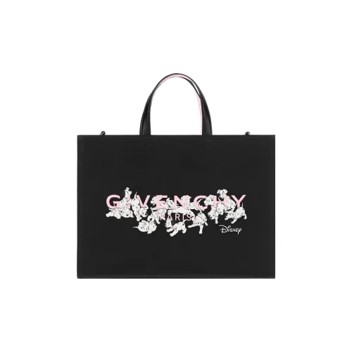 GIVENCHY Disney Коллаборация Холщовая сумка Сумка-тоут Сумка для покупок Сумка среднего размера Женская Черная