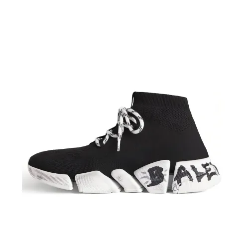 Balenciaga Speed 2,0 Повседневный Низкий Топ Черный Мужской