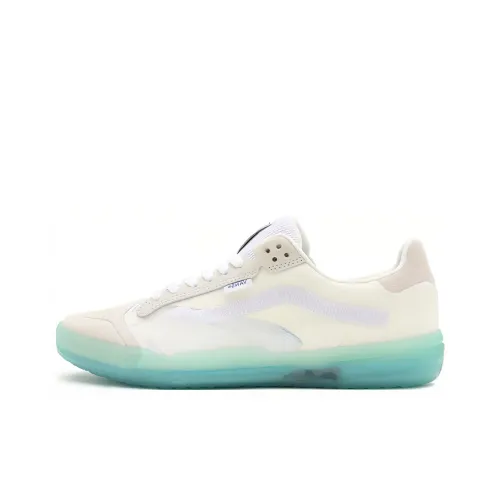 Vans Evdnt Slip-Resistant Abrasion-Resistant Breathable Low-Top Skateboard Shoes Unisex White Blue Вансы Evdnt противоскользящие устойчивые к истиранию дышащие низкие кеды для скейтбординга унисекс белый синий