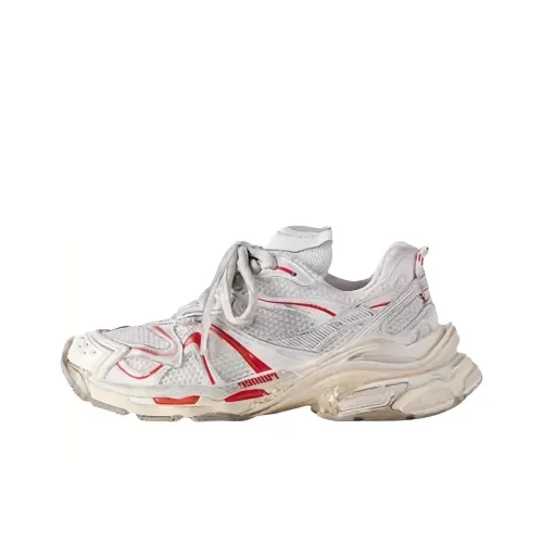 Balenciaga Runner Low Топ Повседневная обувь Женская Белая