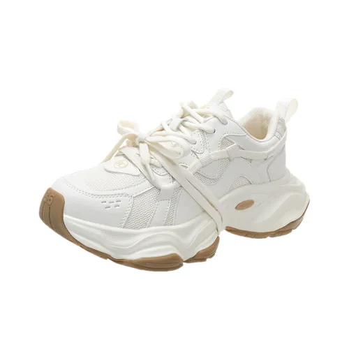 ANNAI Низкий топ кеды женские цвет экрю