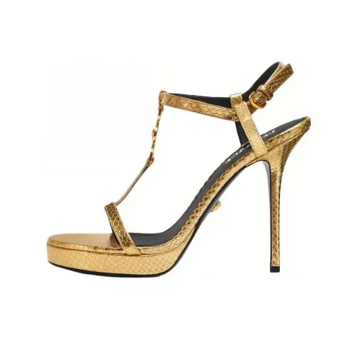 VERSACE Medusa '95 One Ремень Сандалии Золотой Женские