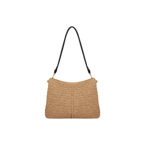 Strathberry Рафия Ведрообразная Сумка Хобо Сумка Сумка через плечо Женская Естественный