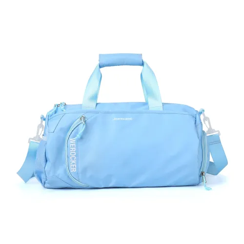JEANSWEST Спортивная сумка сумка через плечо ручная сумка рюкзак среднего размера унисекс небесно-голубой